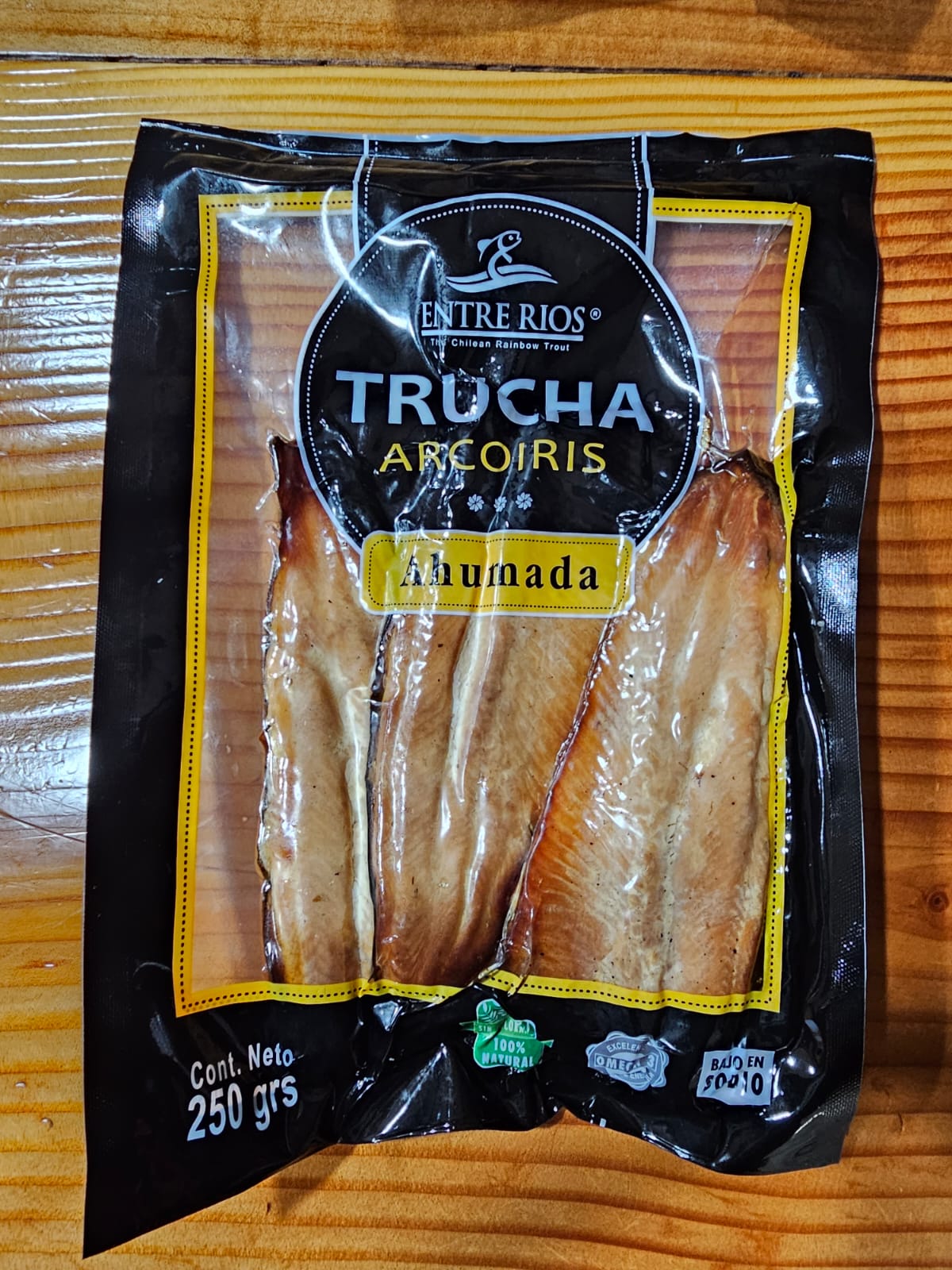 Trucha ahumada
