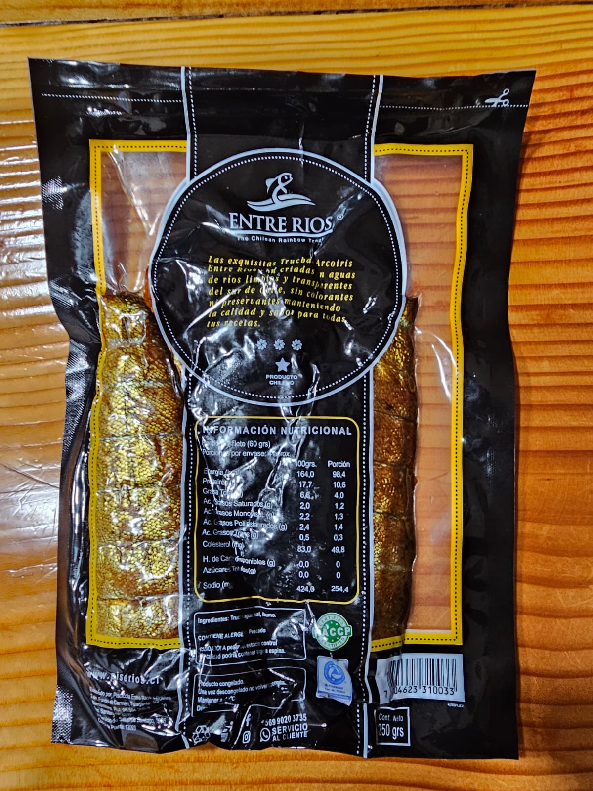 Trucha ahumada - Caja 5 kg